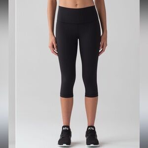 Lululemon Wunder Under Hi-Rise 1/2 Tight (Full-On Luxtreme 17")